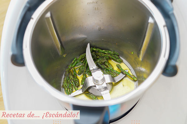 Puntas de esparragos