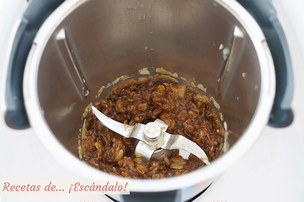 Cebolla caramelizada Thermomix
