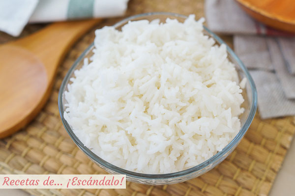 Como hacer arroz blanco con Thermomix, cocido en su punto