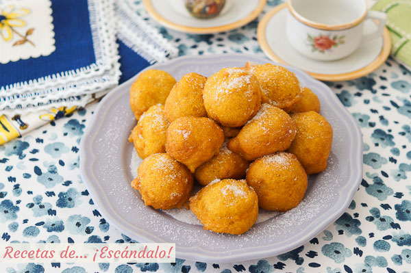 Como hacer bunuelos de calabaza, buenisimos