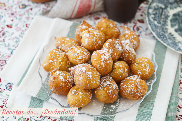 Como hacer bunuelos de viento tradicionales y faciles