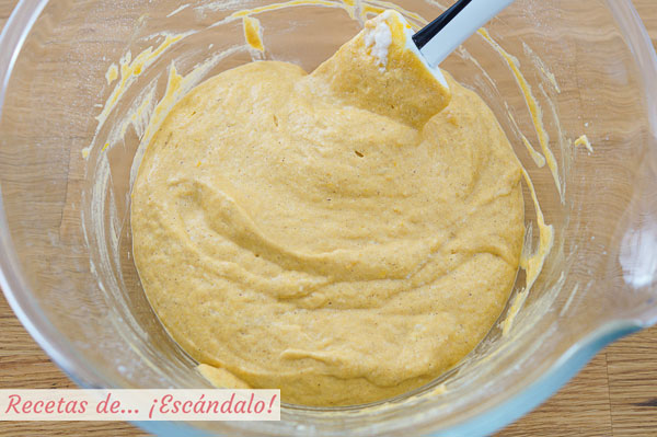 Masa para bunuelos de calabaza