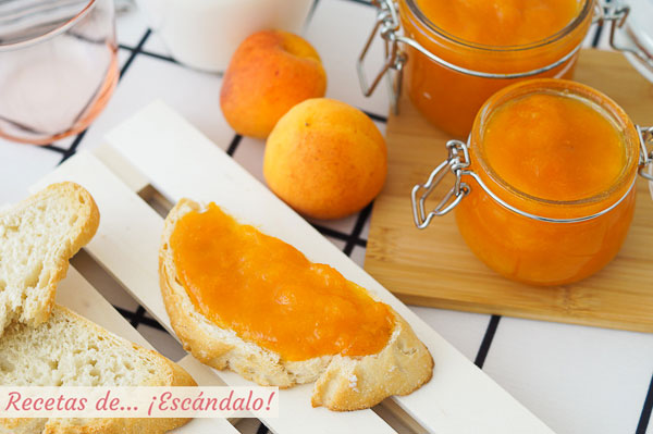 Como hacer mermelada de albaricoques casera de forma muy sencilla