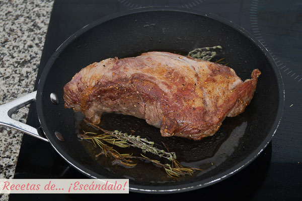 Presa iberica de cerdo a la plancha