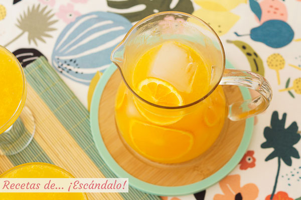 Como hacer Agua de Valencia. Receta e ingredientes de este coctel tan popular