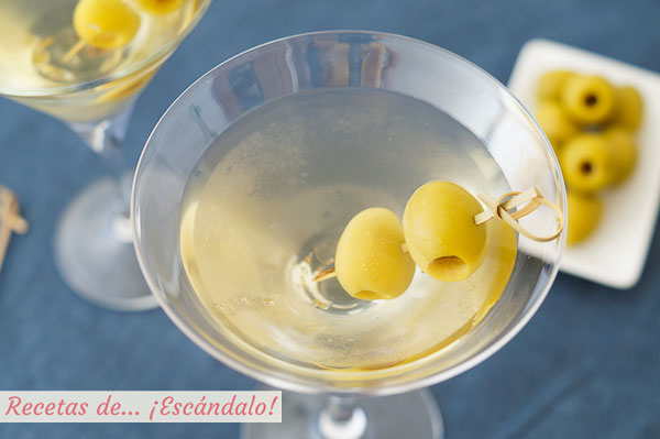 Como hacer Martini, Dry Martini o Martini seco, un coctel exquisito y sencillo