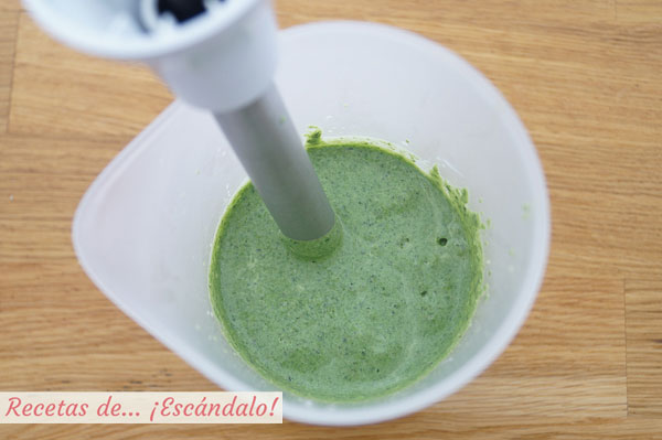 Como hacer salsa verde para tallarines peruanos