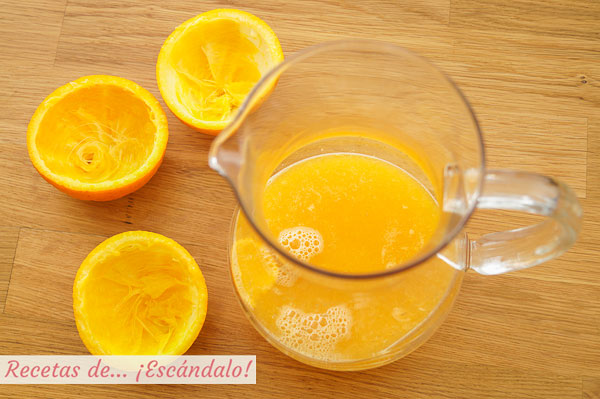 Ingredientes Agua de Valencia