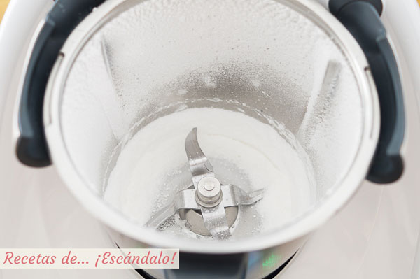 Azucar glas casero con thermomix