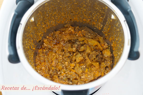 Relleno de carne para berenjenas