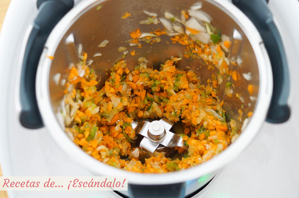 Verduras para relleno berenjenas