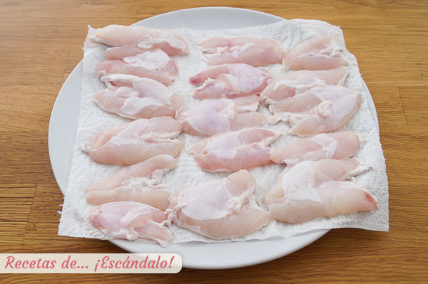 Cocochas de balacao frescas