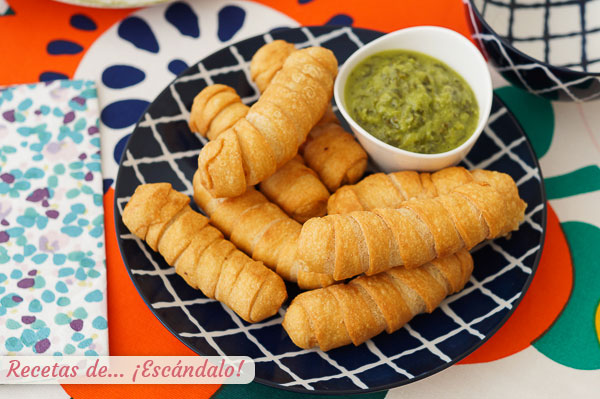 Como hacer tequenos venezolanos de queso con masa casera y crujiente