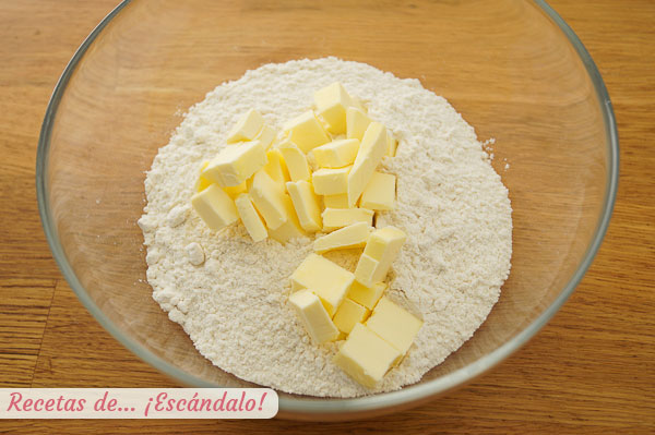 Harina y mantequilla para masa tequenos