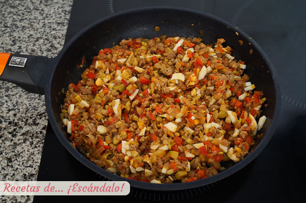 Relleno para empanadas argentinas o criollas