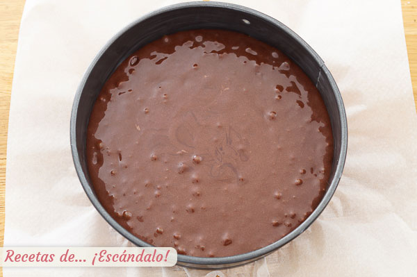 Bizcocho de chocolate con Thermomix