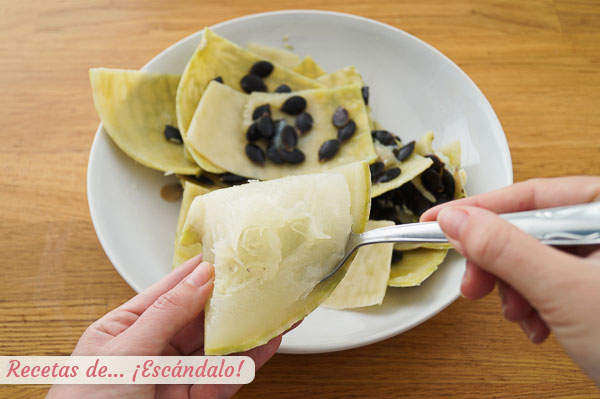 Carne de calabaza cidra para cabello de angel