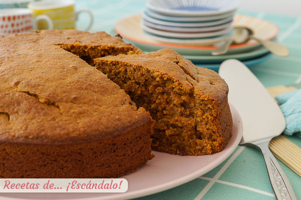 Como hacer bizcocho de zanahoria con Thermomix, aromatico y jugoso