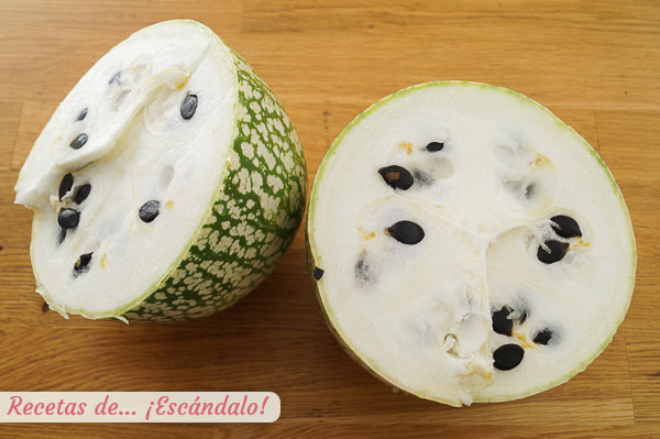 Interior calabaza cidra