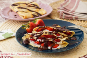 Receta de masa de crepes con Thermomix, ¡quedan de 10!