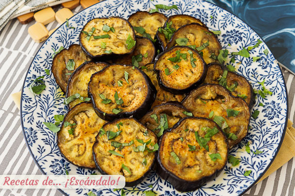 Comoo hacer berenjenas asadas al horno, tiernas y deliciosas