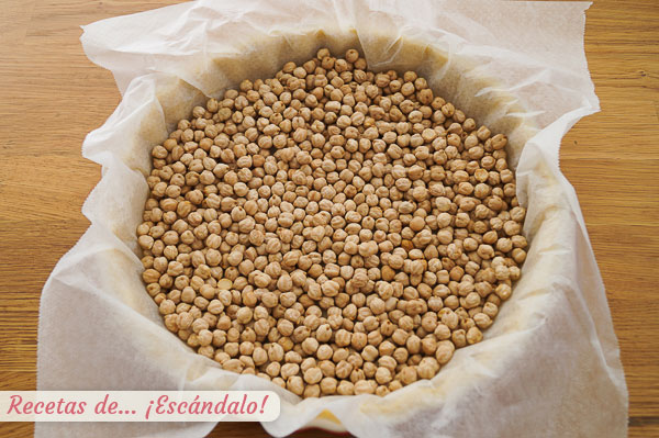 Garbanzos peso para masa quebrada