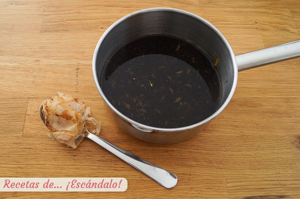 Katsuobushi para salsa ponzu