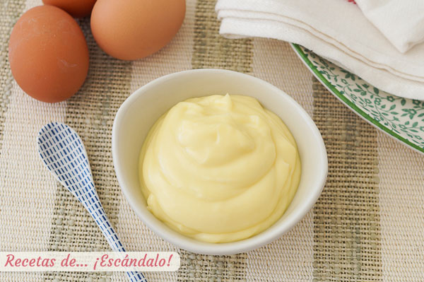 Como hacer mayonesa casera con Thermomix, muy rapida y sencilla