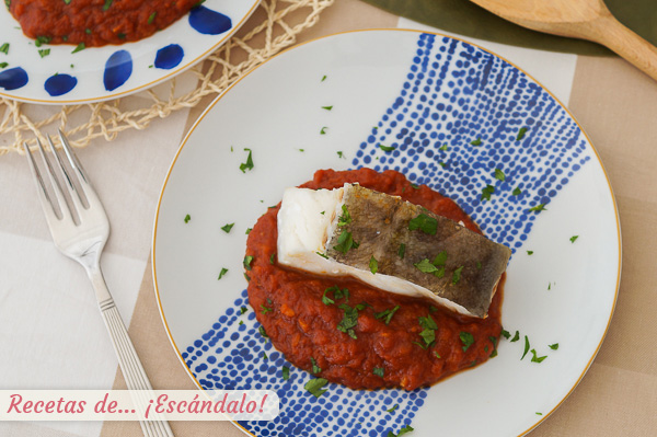 Como hacer bacalao con tomate en thermomix, un clasico irresistible