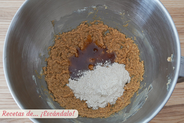 Miel y harina masa galletas jengibre