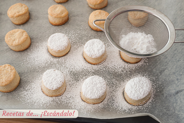 Nevaditos con azucar glas