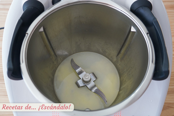 Agua hirviendo churros thermomix