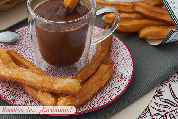 Como hacer churros caseros con Thermomix, esponjosos y crujientes