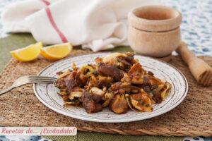 Oreja de cerdo a la plancha, una receta de tapa tradicional