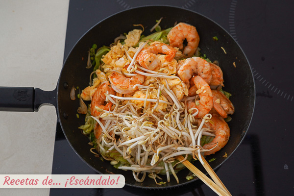 Ingredientes noodles chinos