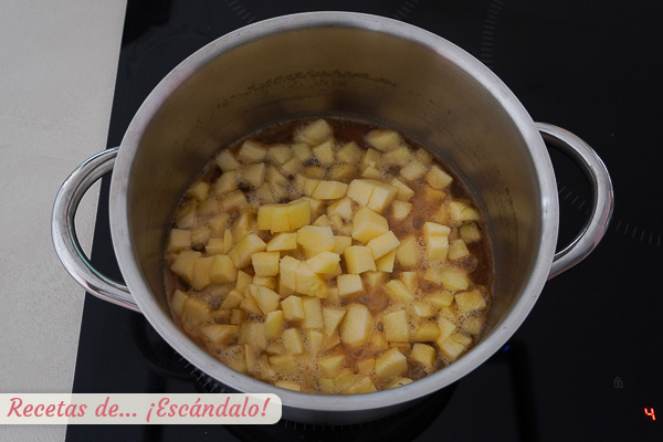 Manzana relleno mince pie