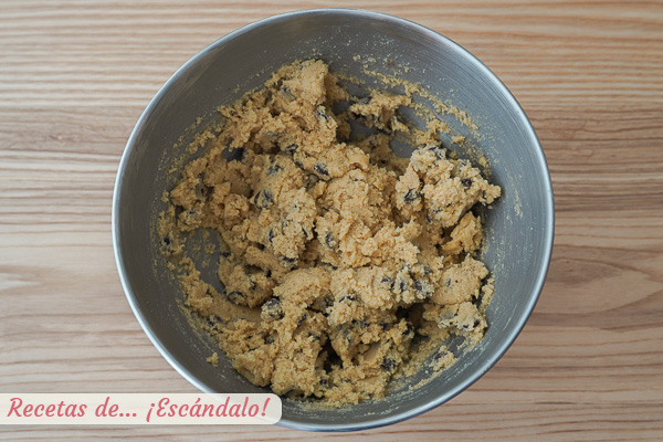 Masa cookies caseras