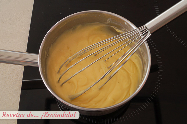 Crema pastelera casera