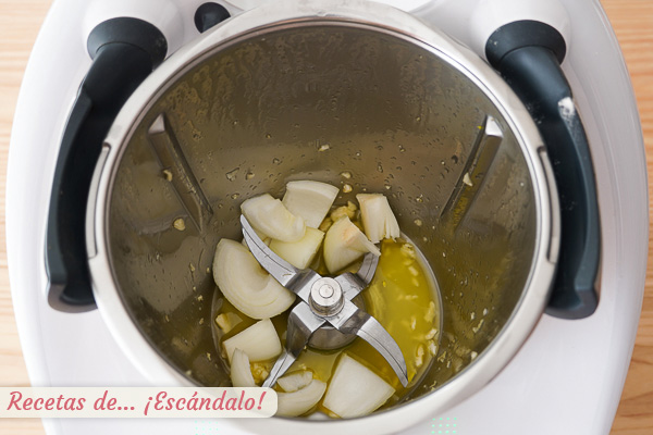Ajos y cebolla thermomix
