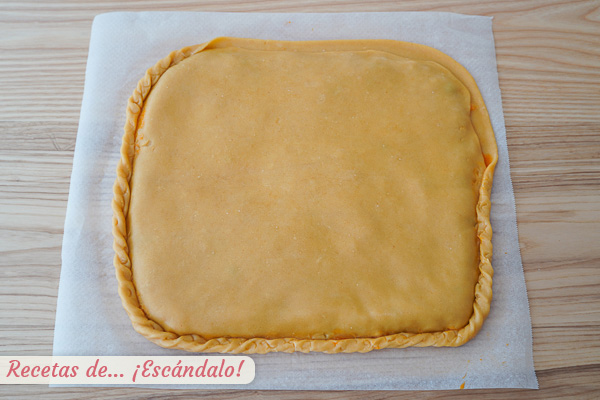 Empanada con masa casera thermomix