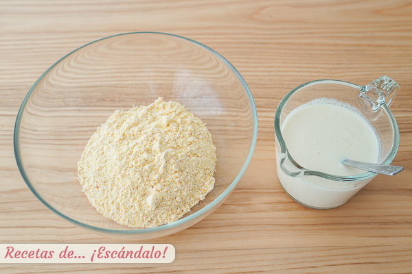 Harina de maiz y buttermilk pan de maiz cornbread