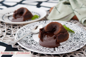 Coulant o volcán de chocolate con Thermomix, ¡irresistible!