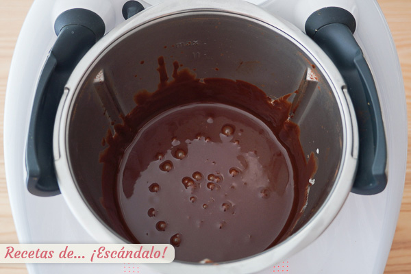 Salsa de chocolate casera thermomix