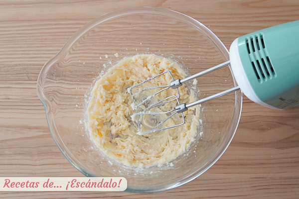 Mezcla quesitos azucar tarta