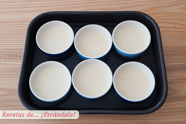 Creme brulee tradicional casera