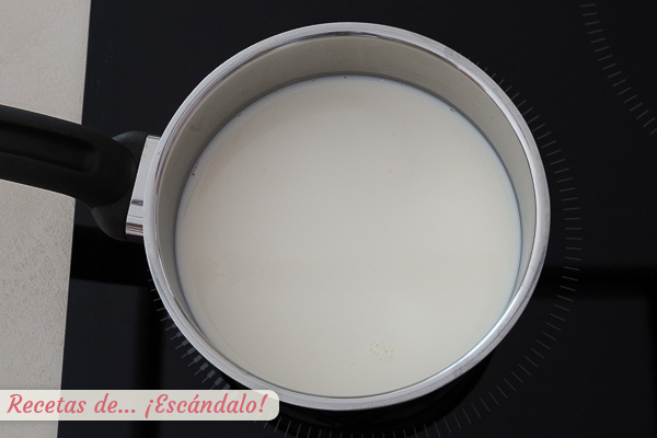 Ingredientes leche condensada casera