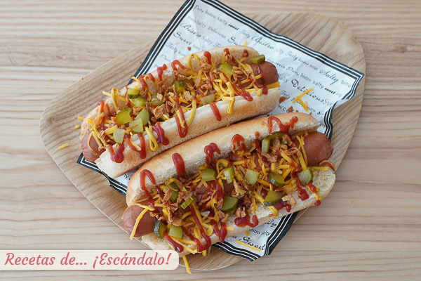 Perrito caliente casero