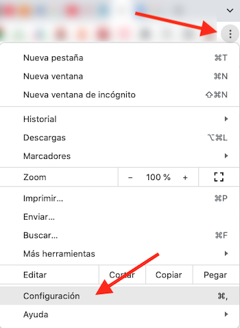 como cancelar suscripción notificaciones push en chrome paso 1
