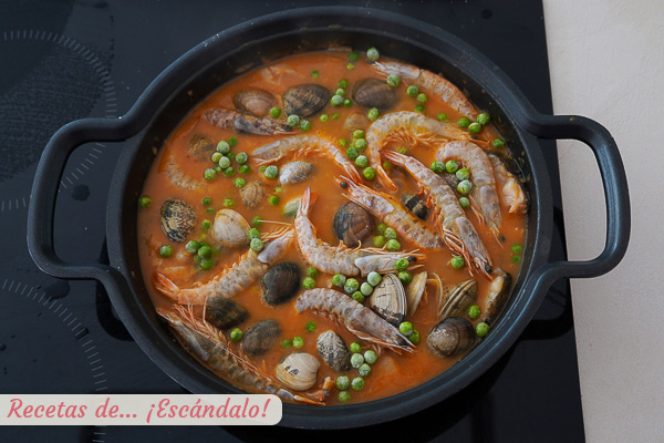 Merluza a la cazuela tradicional