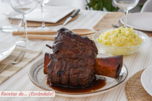 Prepara el más exquisito jarrete de ternera, ¡se deshace en la boca!